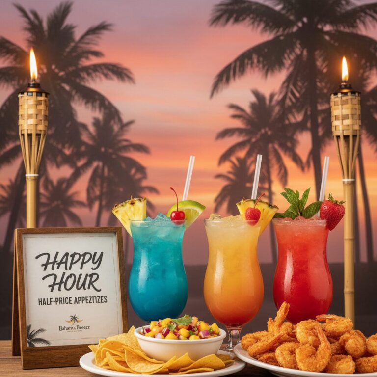 Bahama Breeze Happy Hour