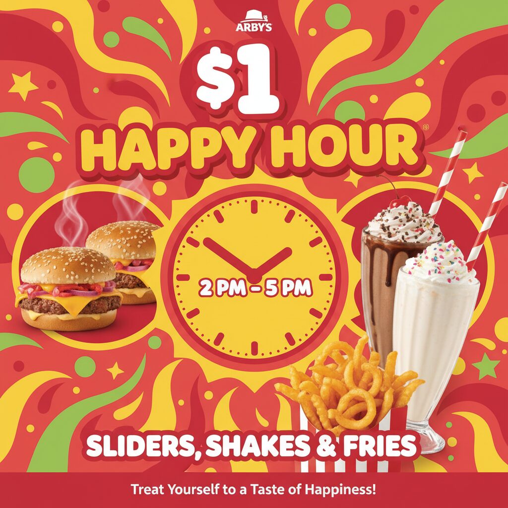 Arby's Happy Hour