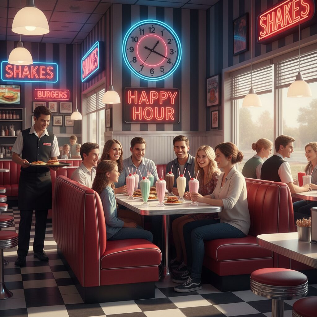 Steak and Shake Happy