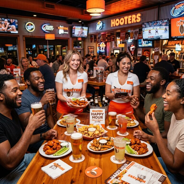 hooters happy hour