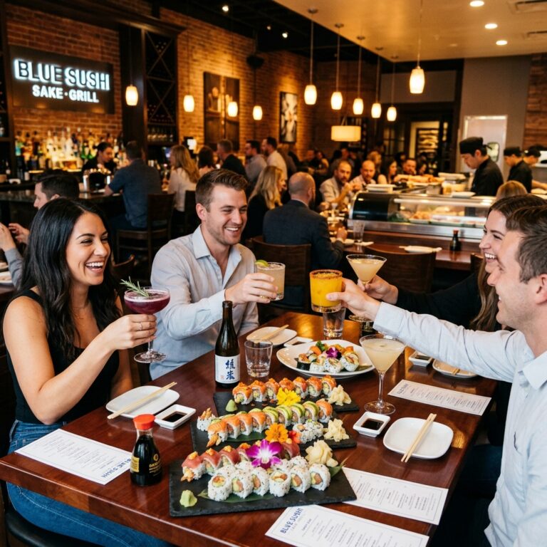 blue sushi sake grill happy hour